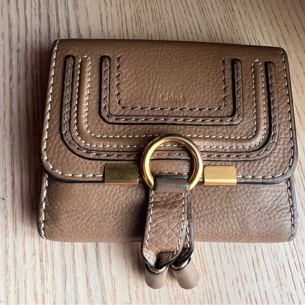 Chloe Marcie Square Leather Wallet